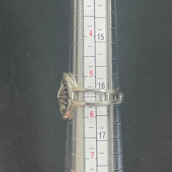 Sterling Silver Compass Rose Ring - Picture 6 of 6